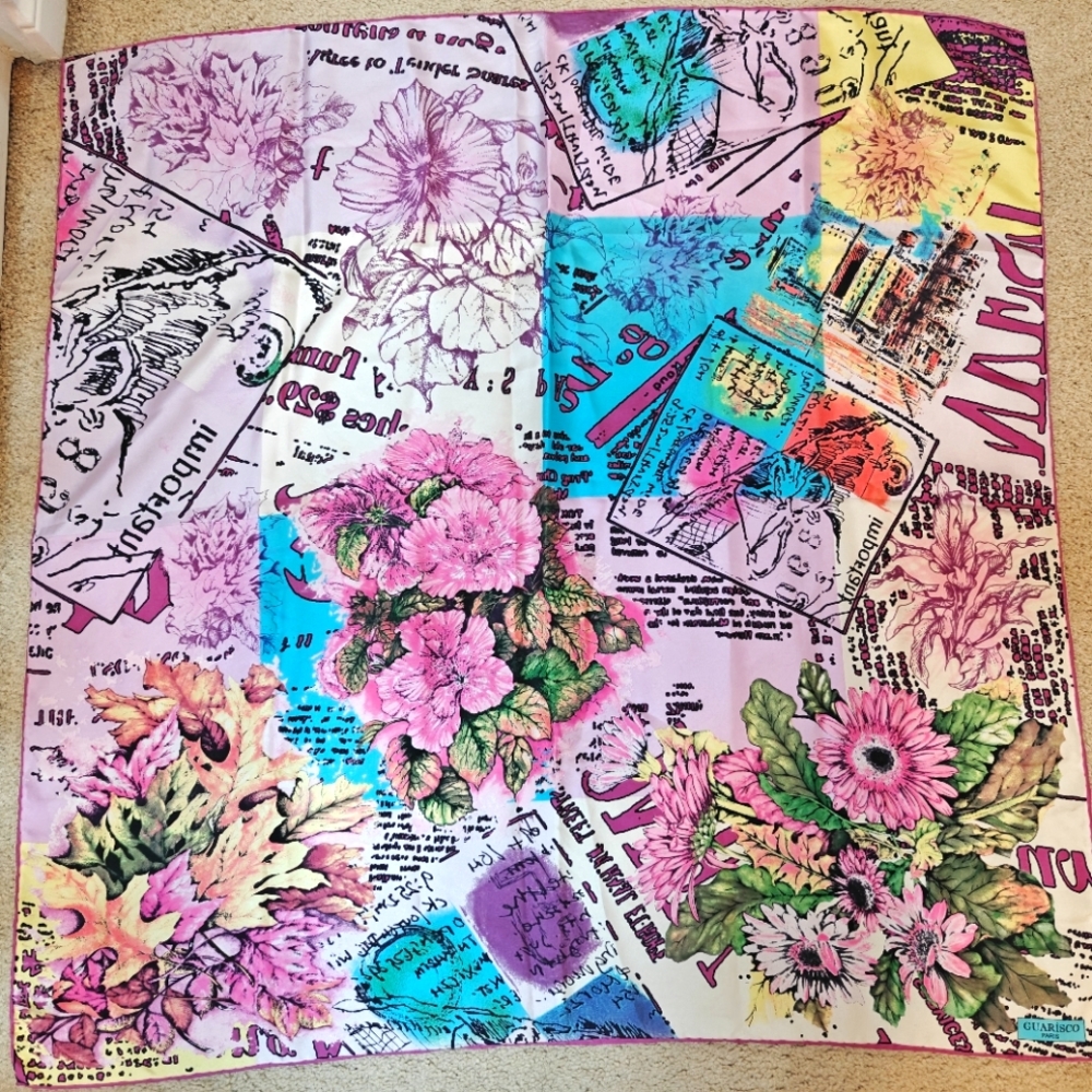 GUARISCO PINK SCARF